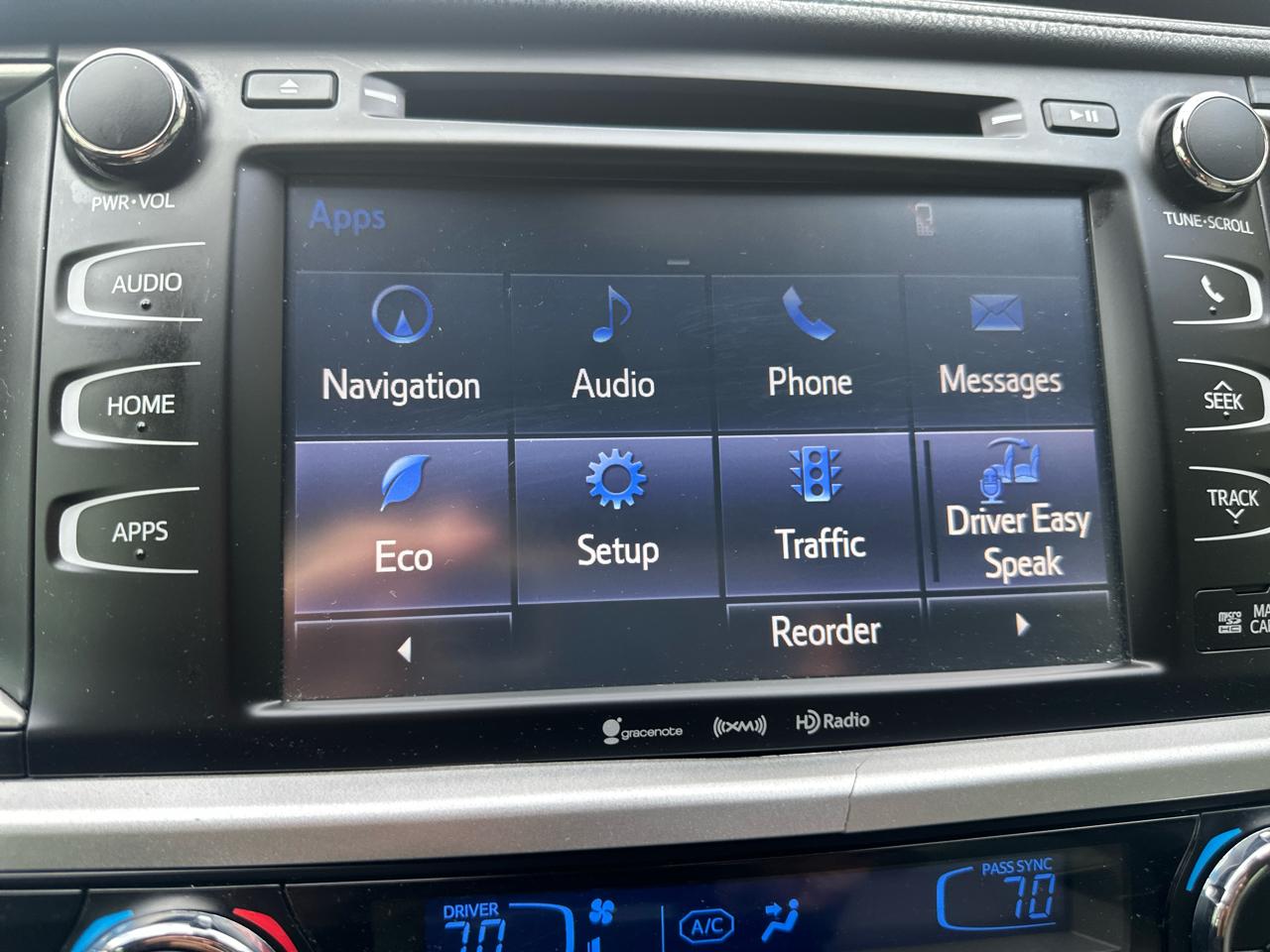 Toyota Highlander XLE V6 AWD (Natl) 2018