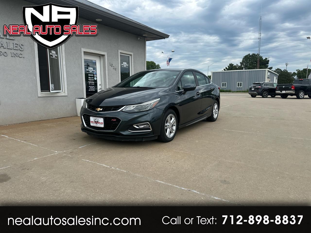 Chevrolet Cruze 4dr Sdn 1.4L LT w/1SD 2017