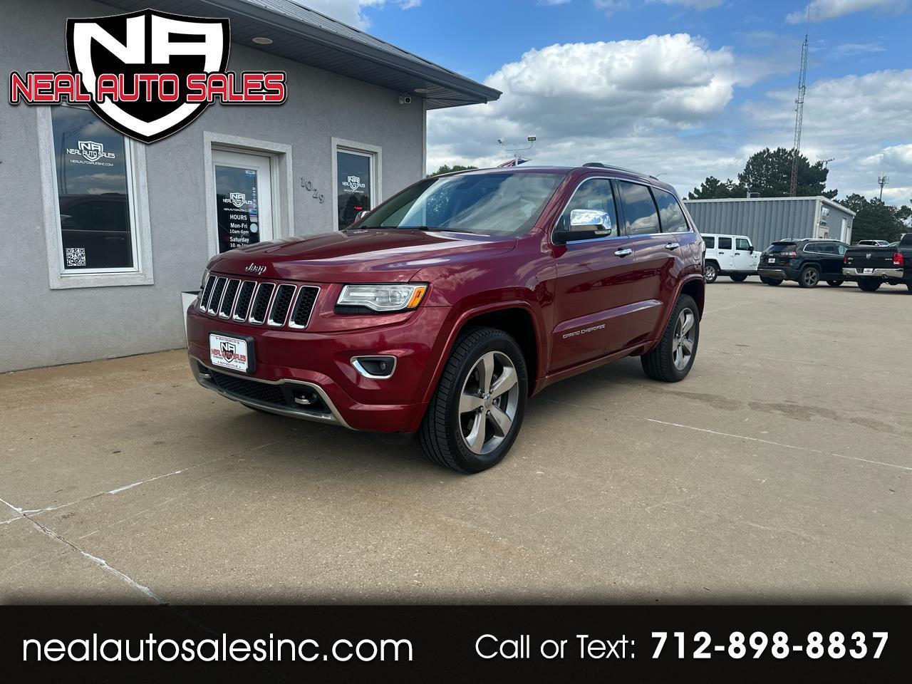 Jeep Grand Cherokee 4WD 4dr Overland 2015