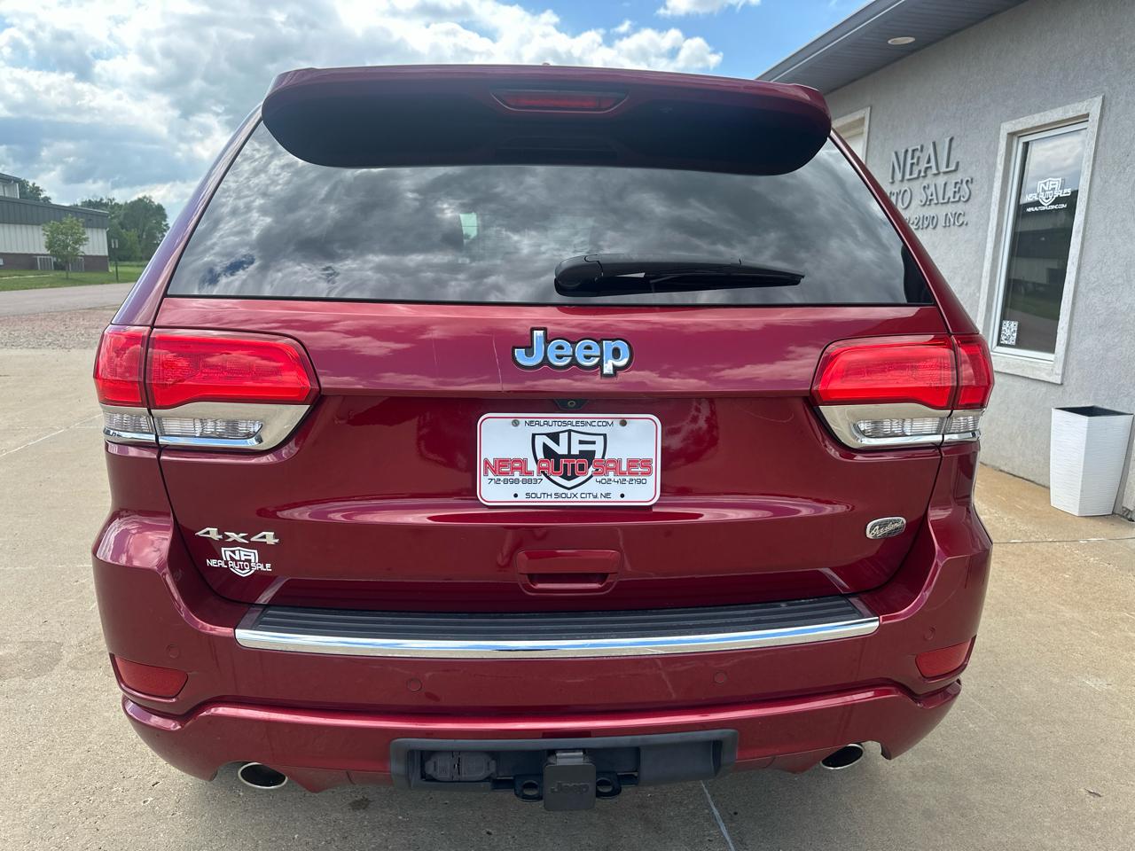 Jeep Grand Cherokee 4WD 4dr Overland 2015
