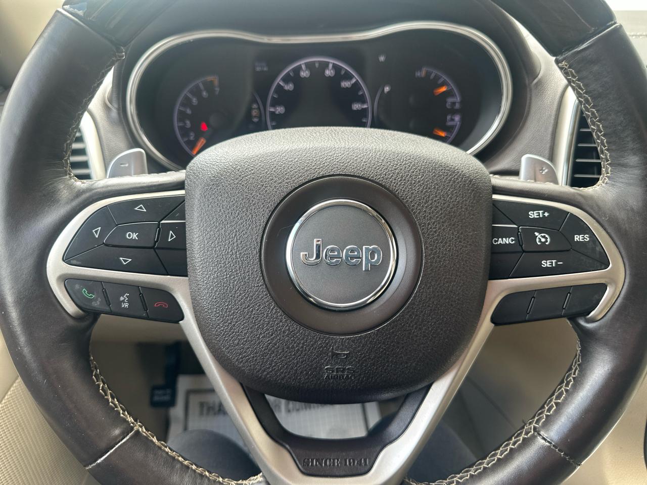 Jeep Grand Cherokee 4WD 4dr Overland 2015