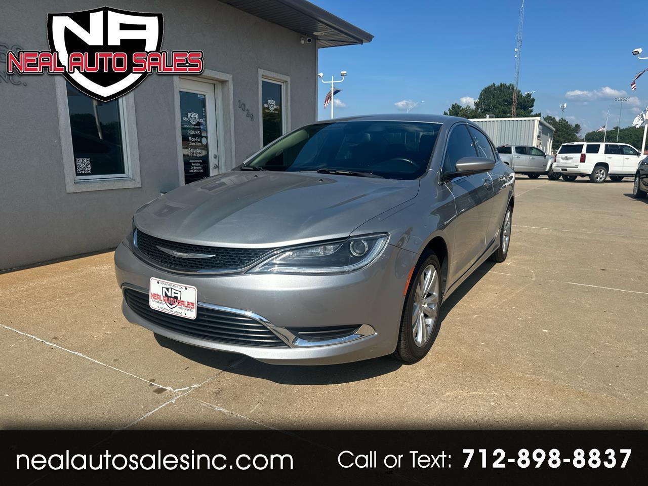 Chrysler 200 4dr Sdn Limited Platinum FWD 2016