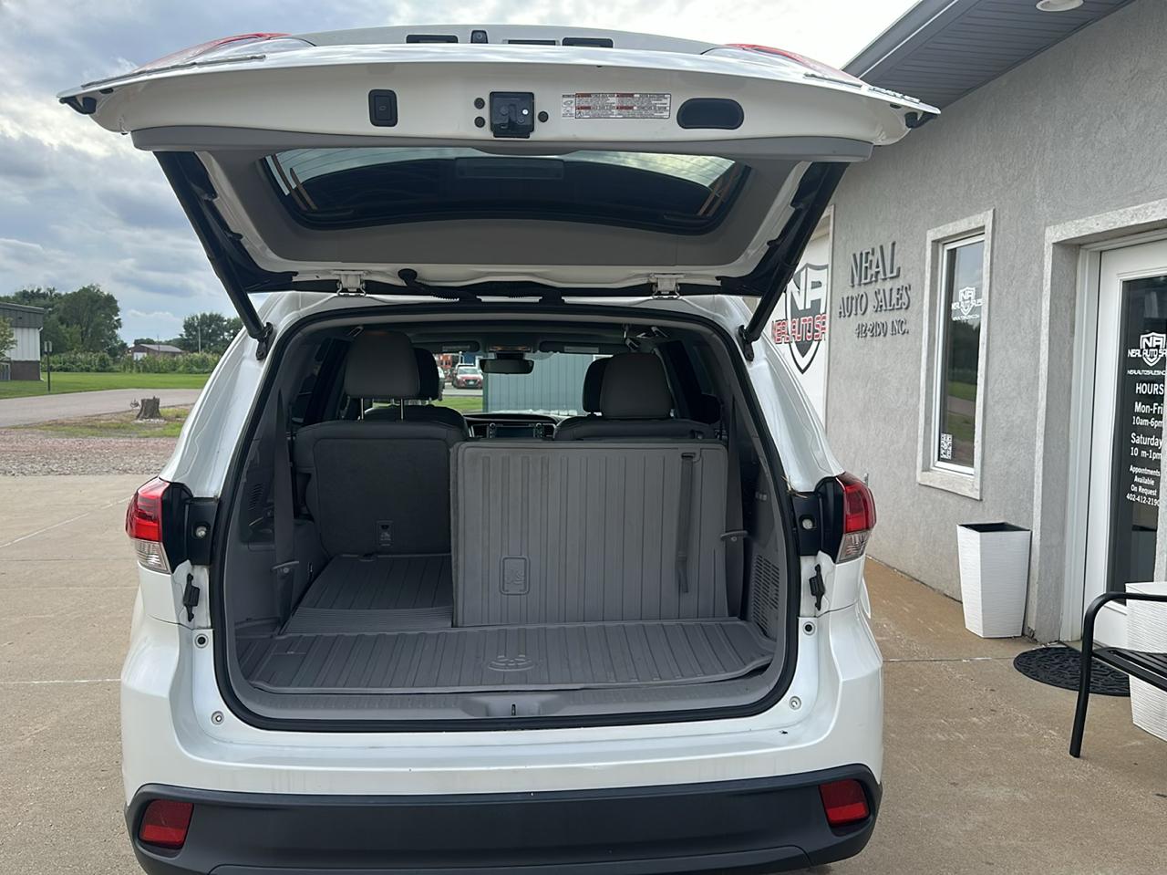 Toyota Highlander XLE V6 AWD (Natl) 2019