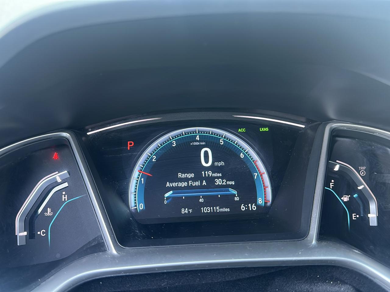 Honda Civic Sedan 4dr CVT Touring 2016