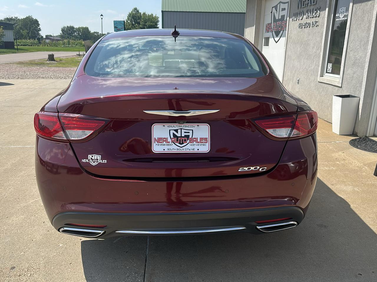 Chrysler 200 4dr Sdn C FWD 2015