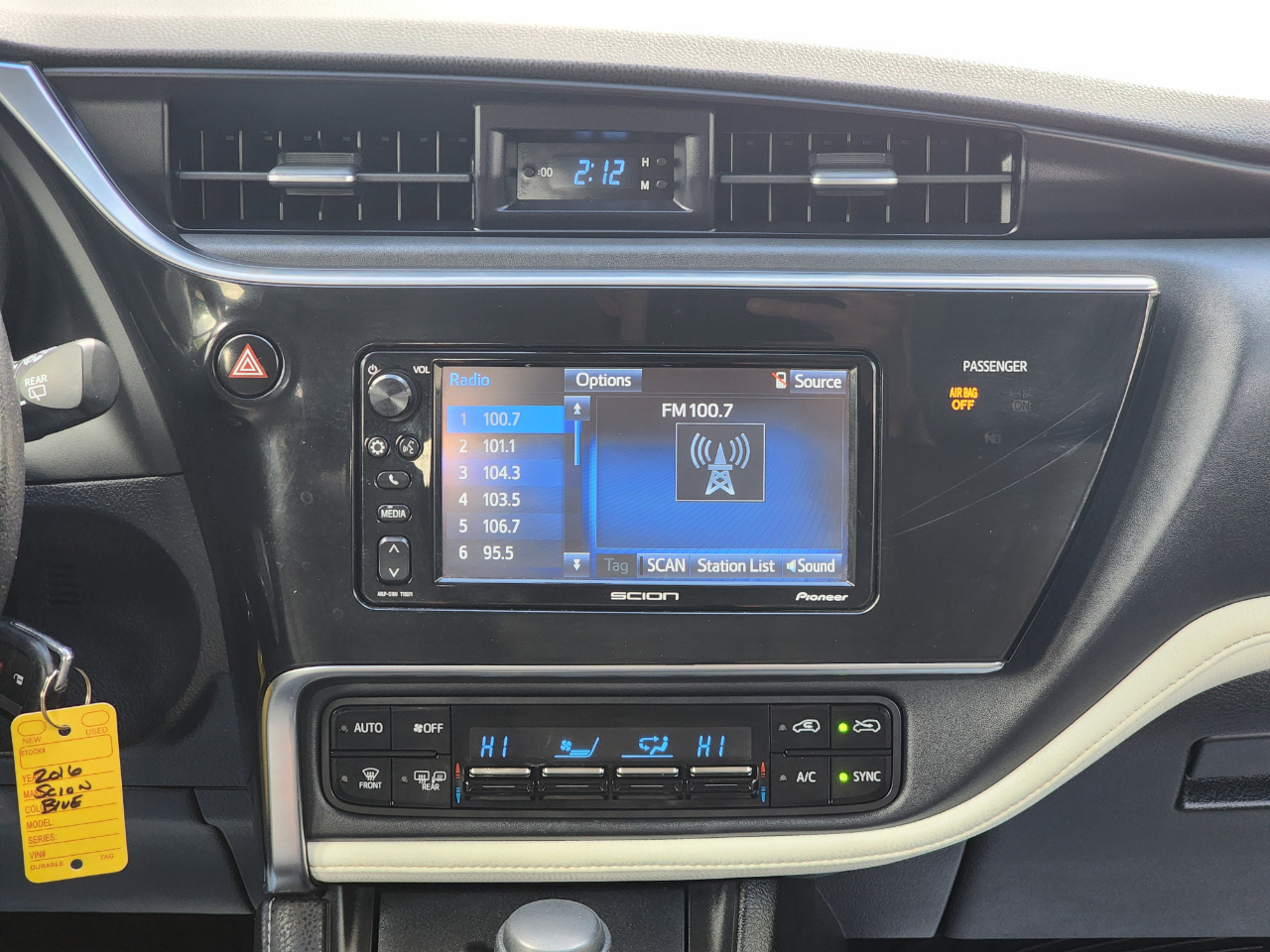 Scion iM CVT 2016 Scion iM CVT 2016