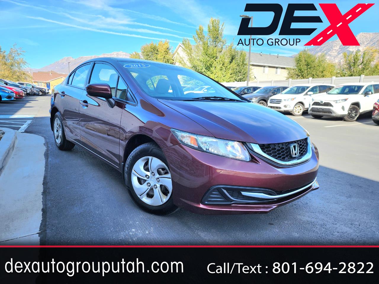 Honda Civic LX Sedan CVT 2015 Honda Civic LX Sedan CVT 2015