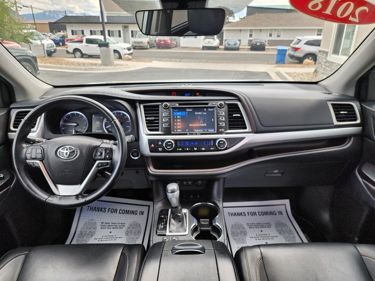 Toyota Highlander XLE AWD V6 2018