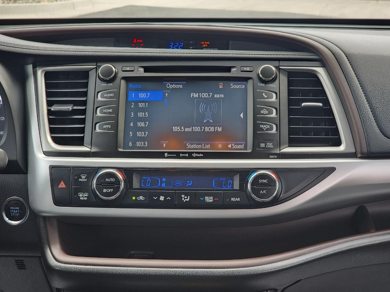 Toyota Highlander XLE AWD V6 2018