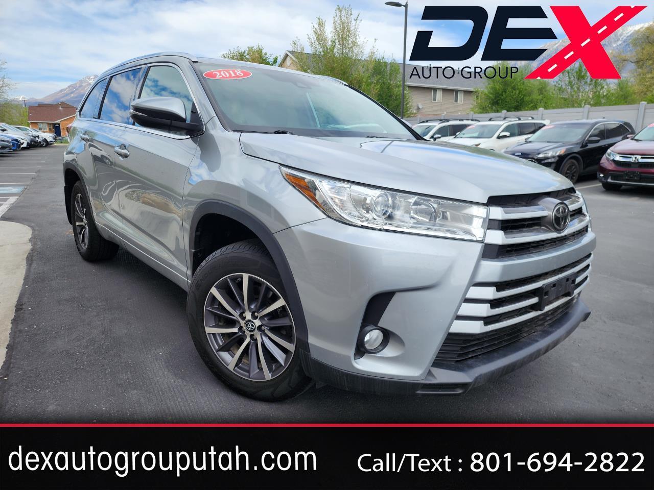 2018 Toyota Highlander XLE AWD V6