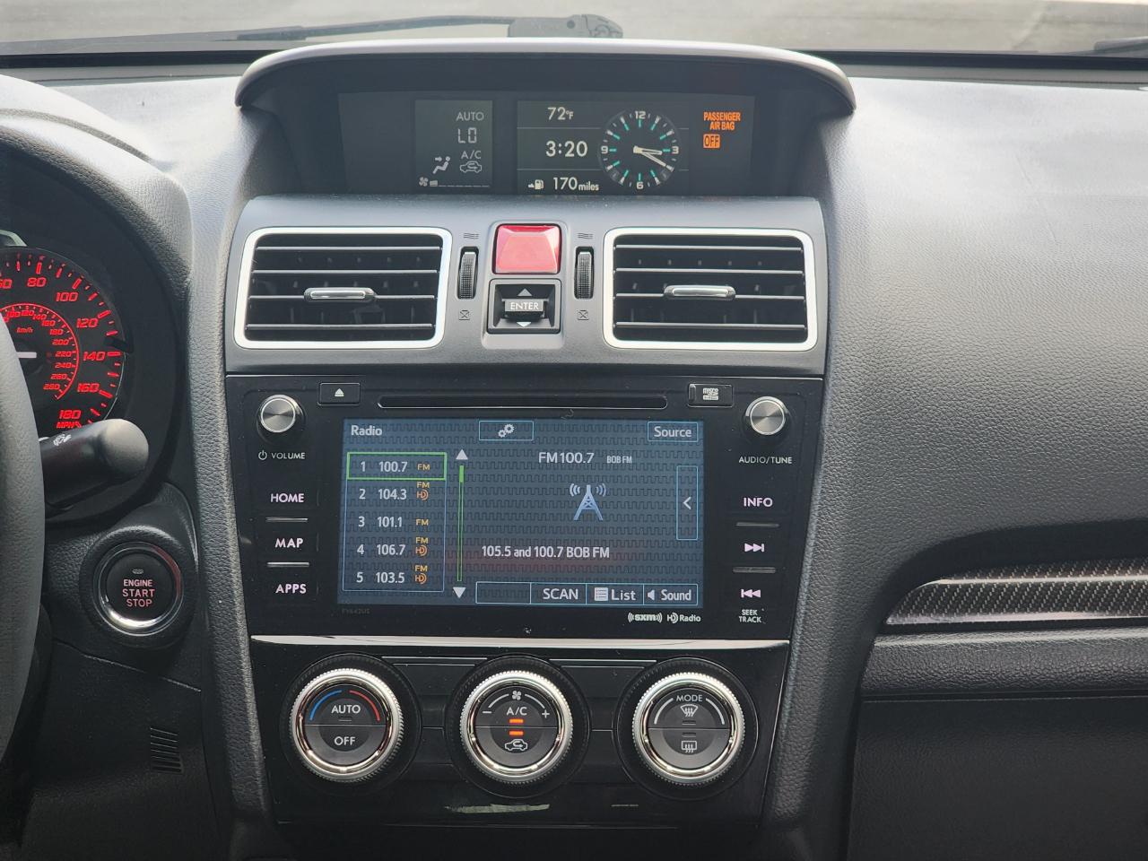 Subaru WRX Limited CVT 2017