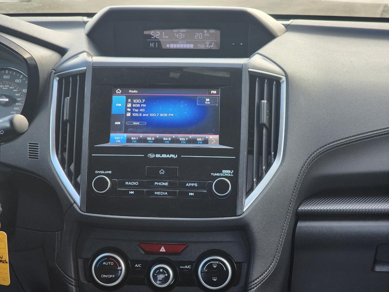 Subaru Crosstrek 2.0i CVT 2021