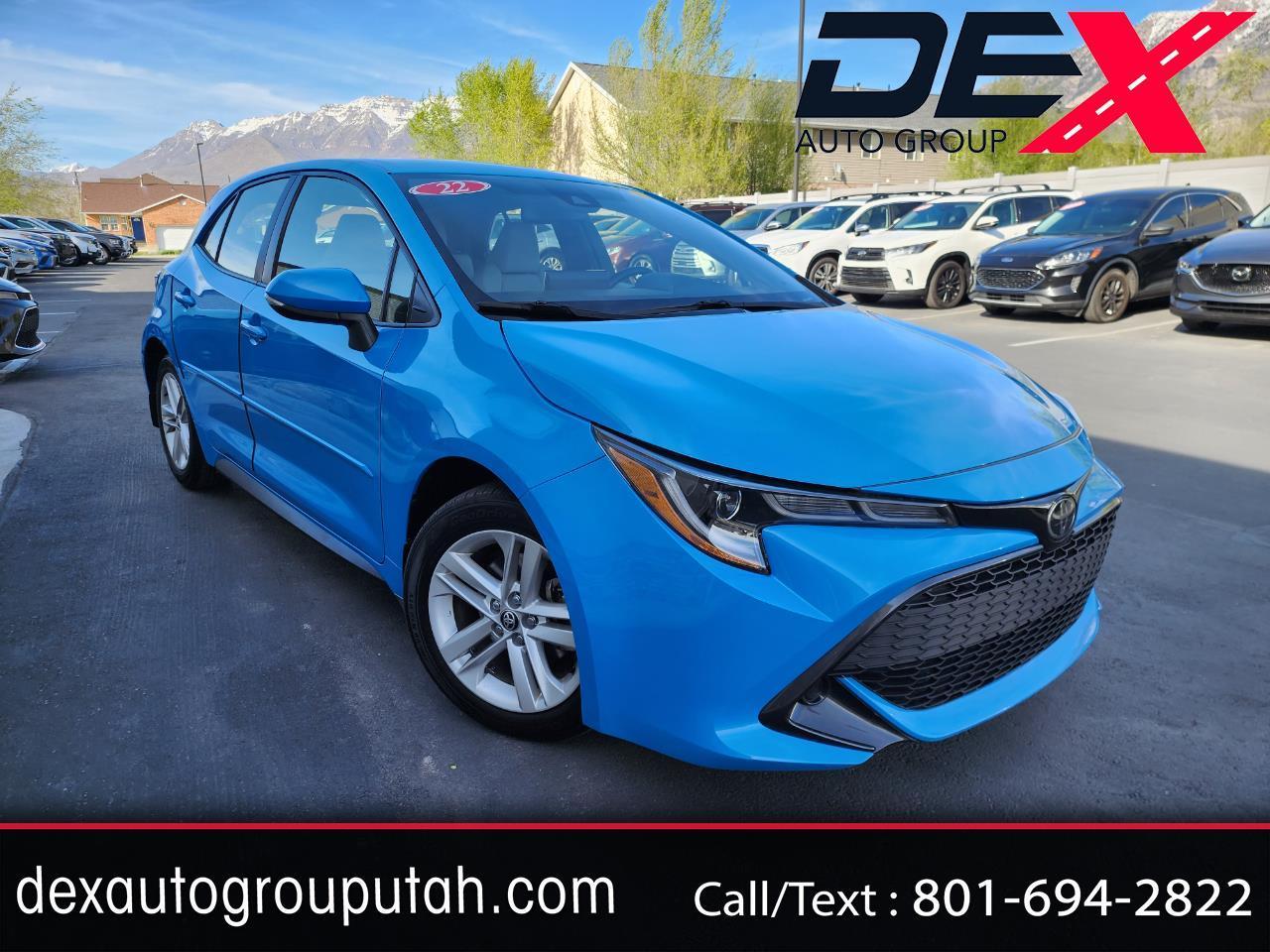 Toyota Corolla SE Hatchback CVT 2022