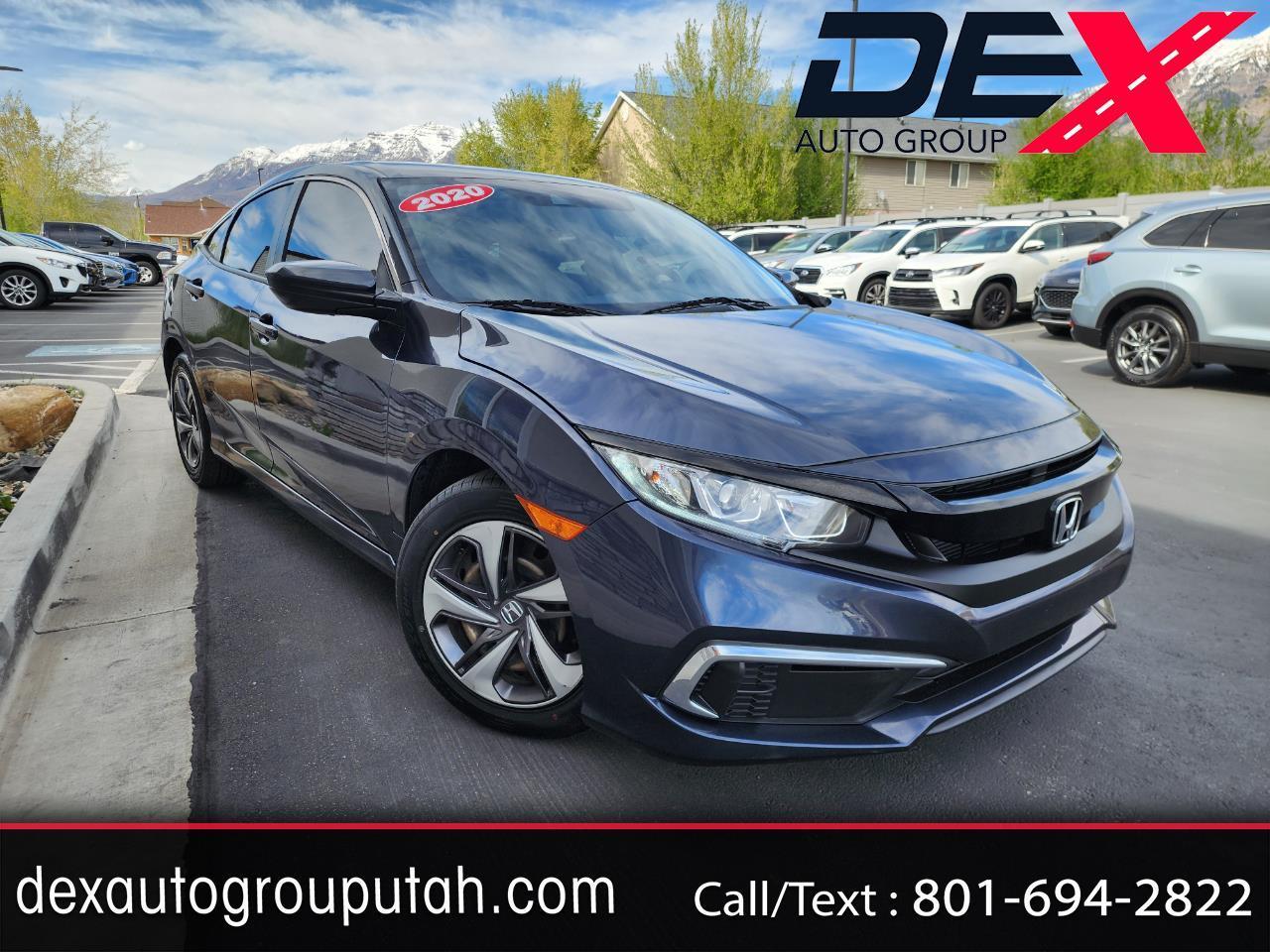 Honda Civic LX Honda Sensing Sedan CVT 2020