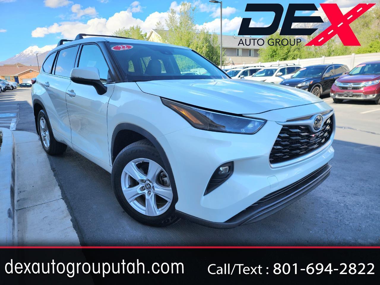 Toyota Highlander LE AWD V6 2022