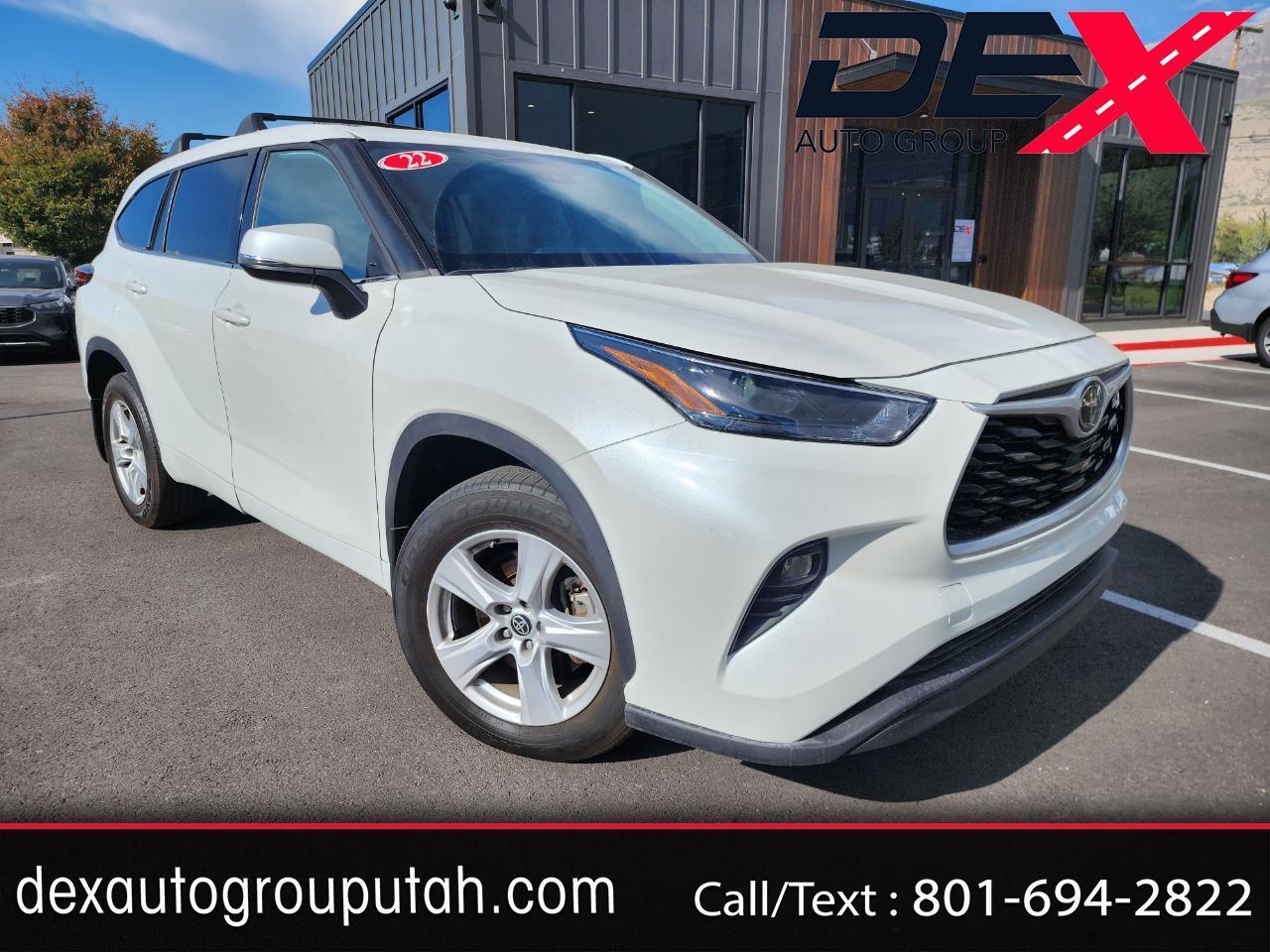Toyota Highlander LE AWD V6 2022
