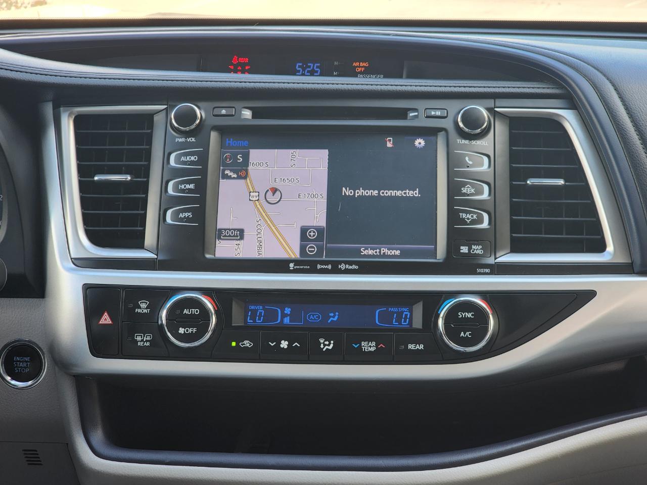 Toyota Highlander XLE AWD V6 2019