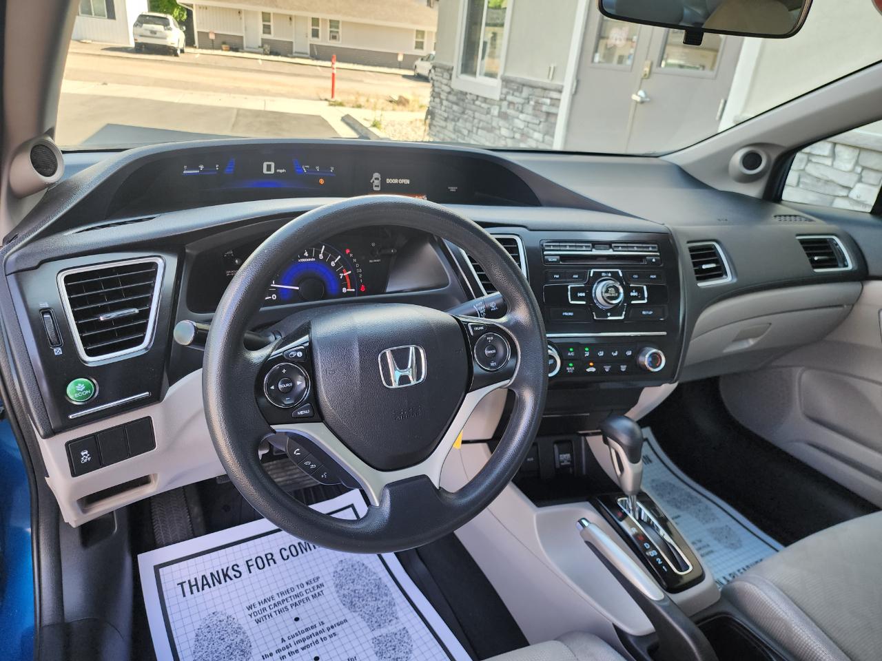 Honda Civic LX Coupe 5-Speed AT 2013