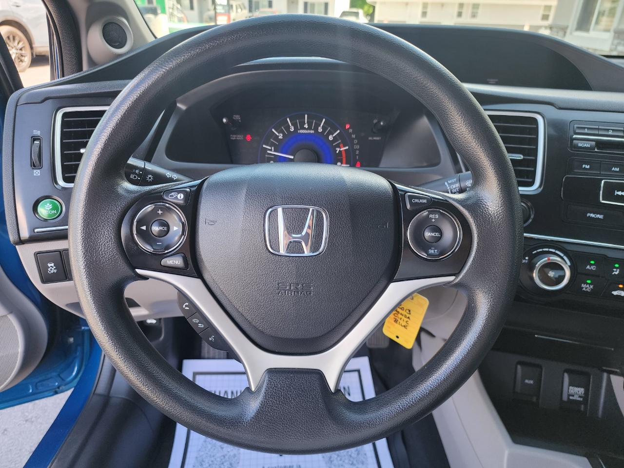 Honda Civic LX Coupe 5-Speed AT 2013