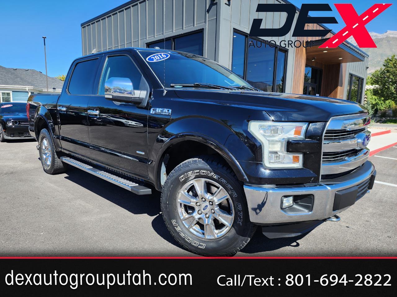 Ford F-150 Lariat SuperCrew 5.5-ft. Bed 4WD 2016