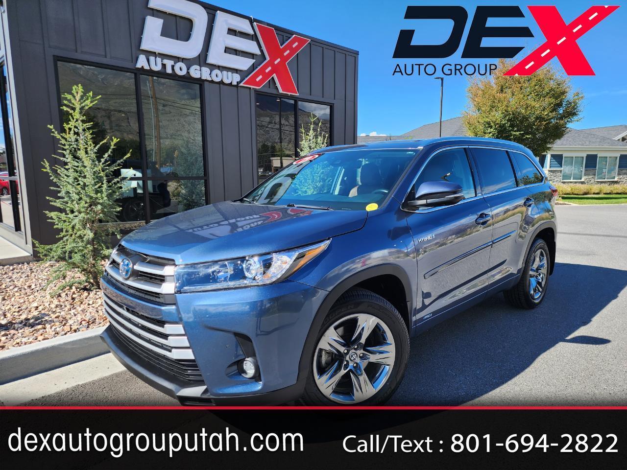 Toyota Highlander Hybrid Limited Platinum AWD 2019