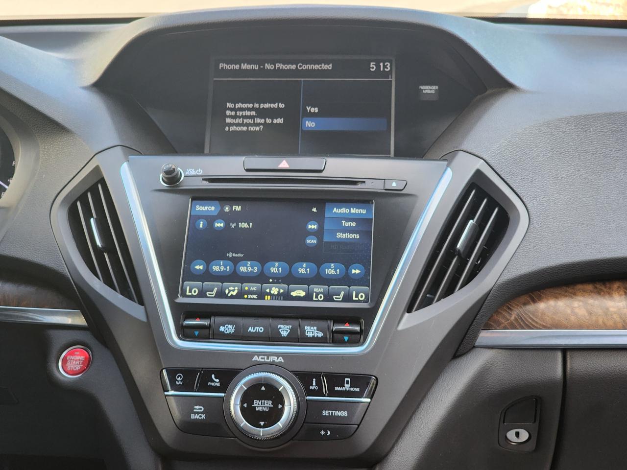Acura MDX SH-AWD 9-Spd AT w/Tech Package 2019