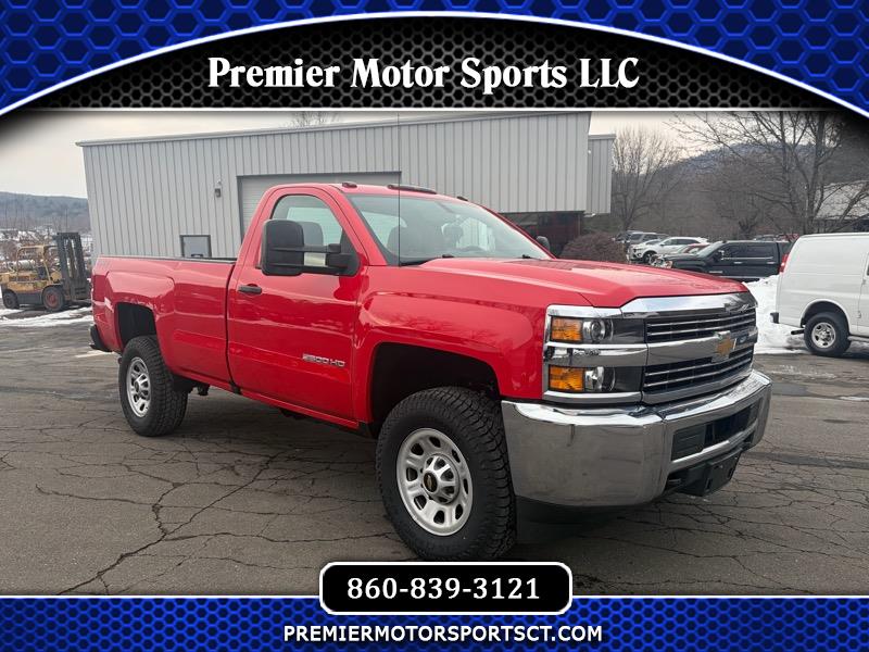 2018 Chevrolet Silverado 3500HD Work Truck Long Box 4WD