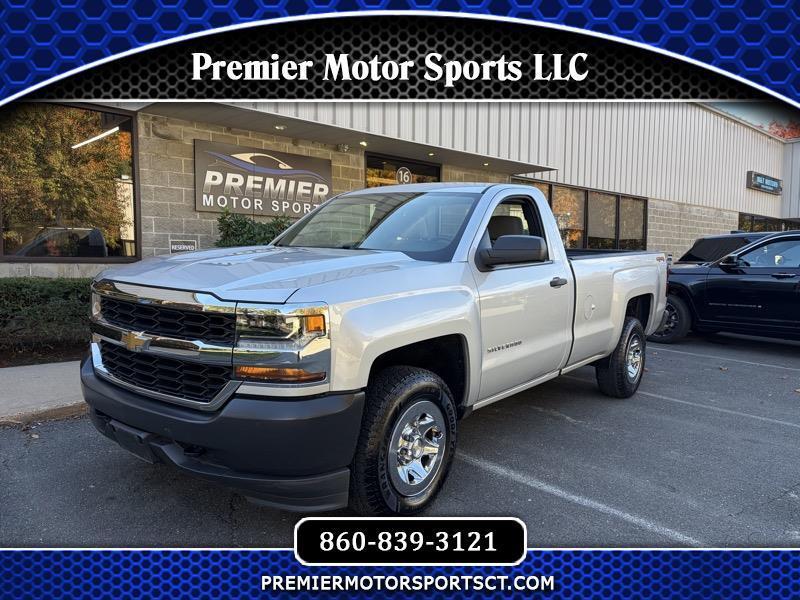 2018 Chevrolet Silverado 1500 Work Truck Long Box 4WD