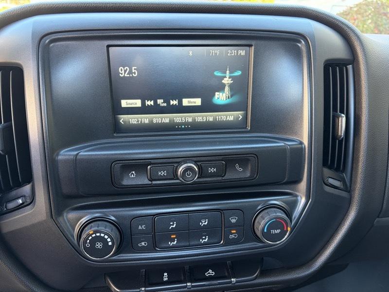 Chevrolet Silverado 1500 Work Truck Long Box 4WD 2018
