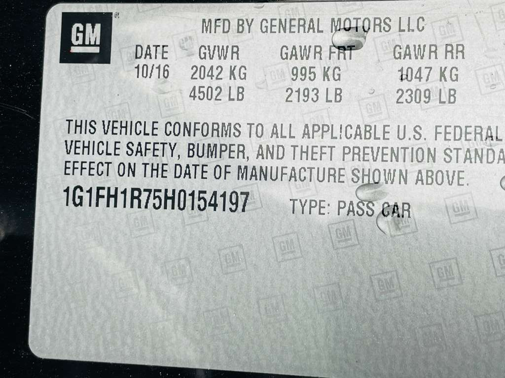 Chevrolet Camaro 2SS Coupe 2017