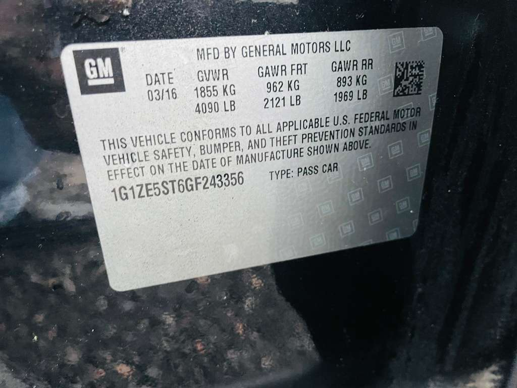 Chevrolet Malibu 1LT 2016