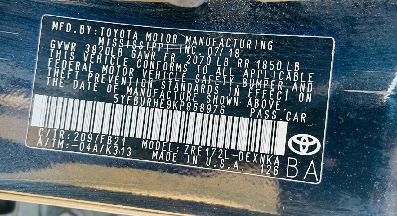 Toyota Corolla S Premium CVT 2015