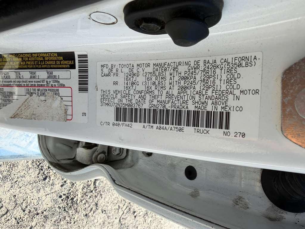 Toyota Tacoma PreRunner Double Cab Long Bed V6 2WD 2005