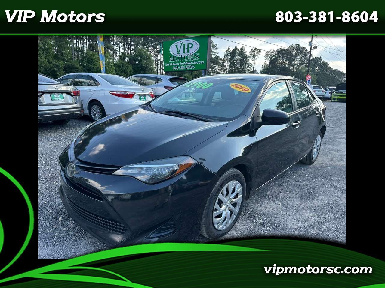 2019 Toyota Corolla XLE CVT