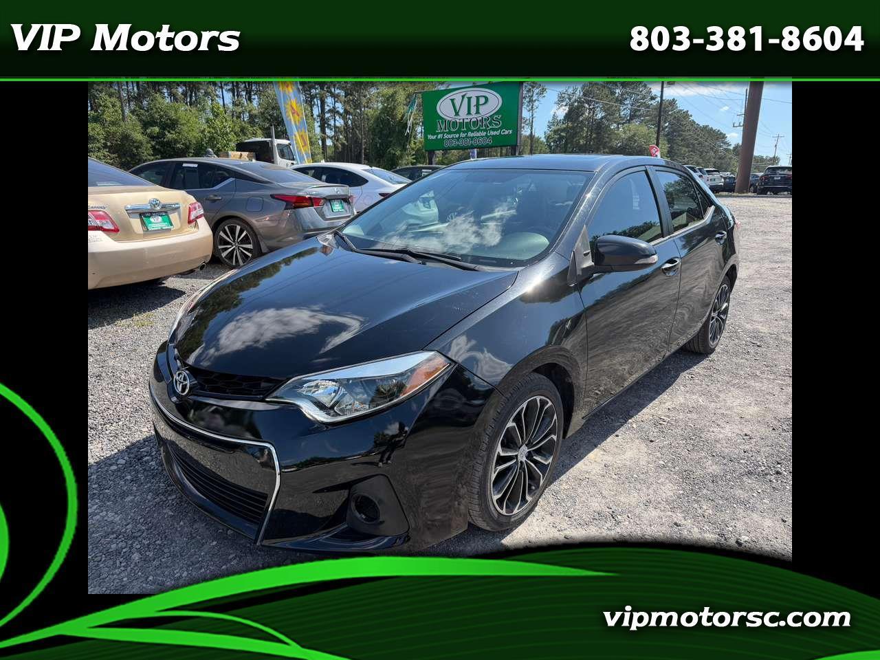 2014 Toyota Corolla S Premium CVT