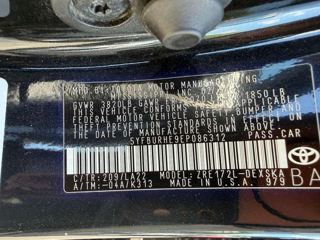 Toyota Corolla S Premium CVT 2014