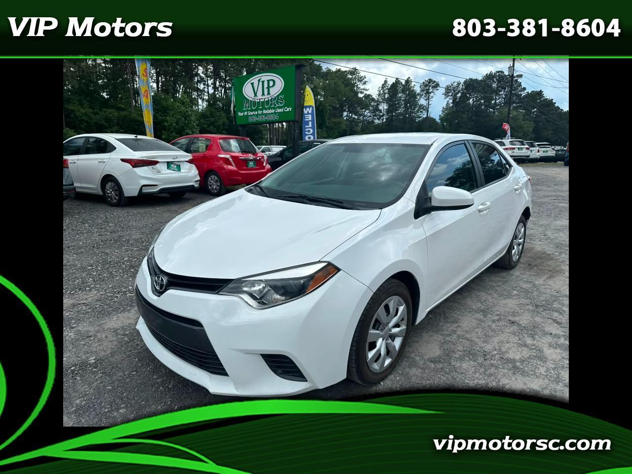 2016 Toyota Corolla S Premium CVT