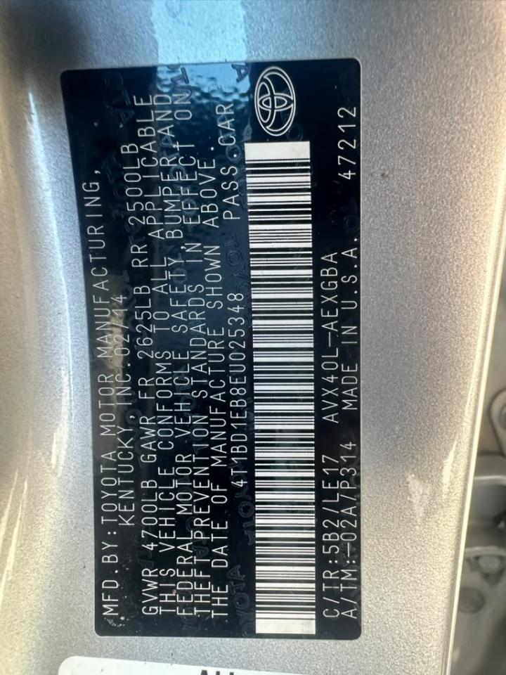 Toyota Avalon Hybrid XLE Premium 2014