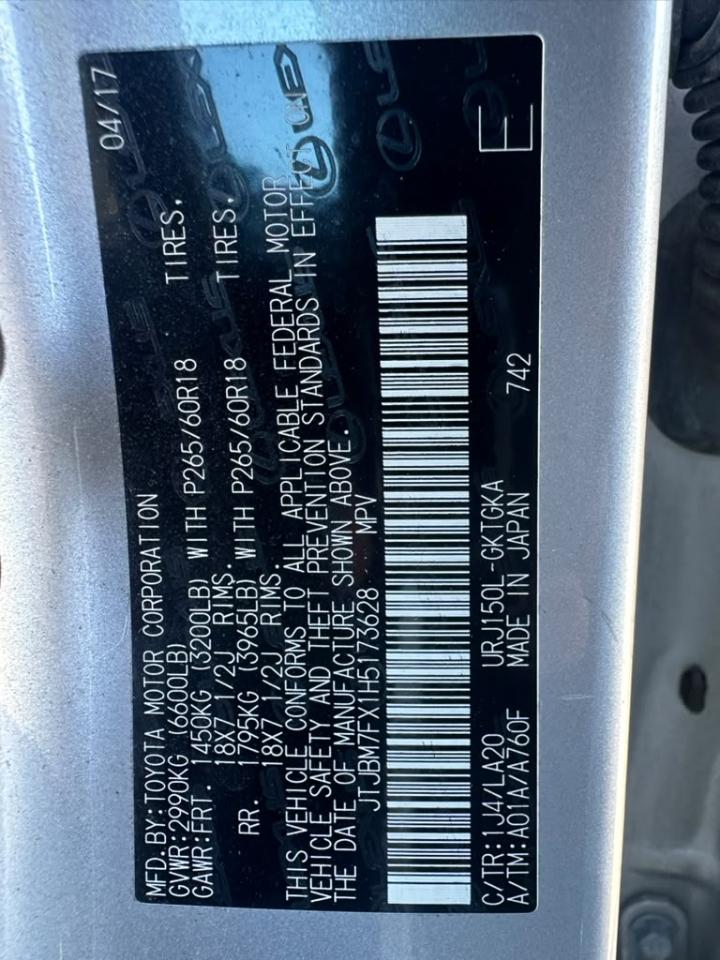 Lexus GX 460 Base 2017