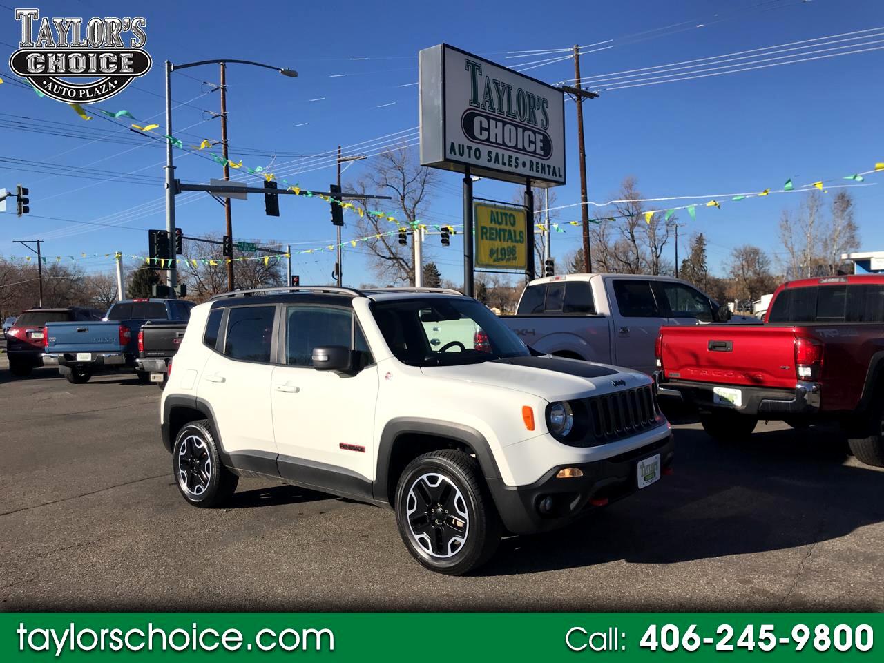 Used 2015 Jeep Renegade Trailhawk for Sale in Billings MT 59102 Taylor