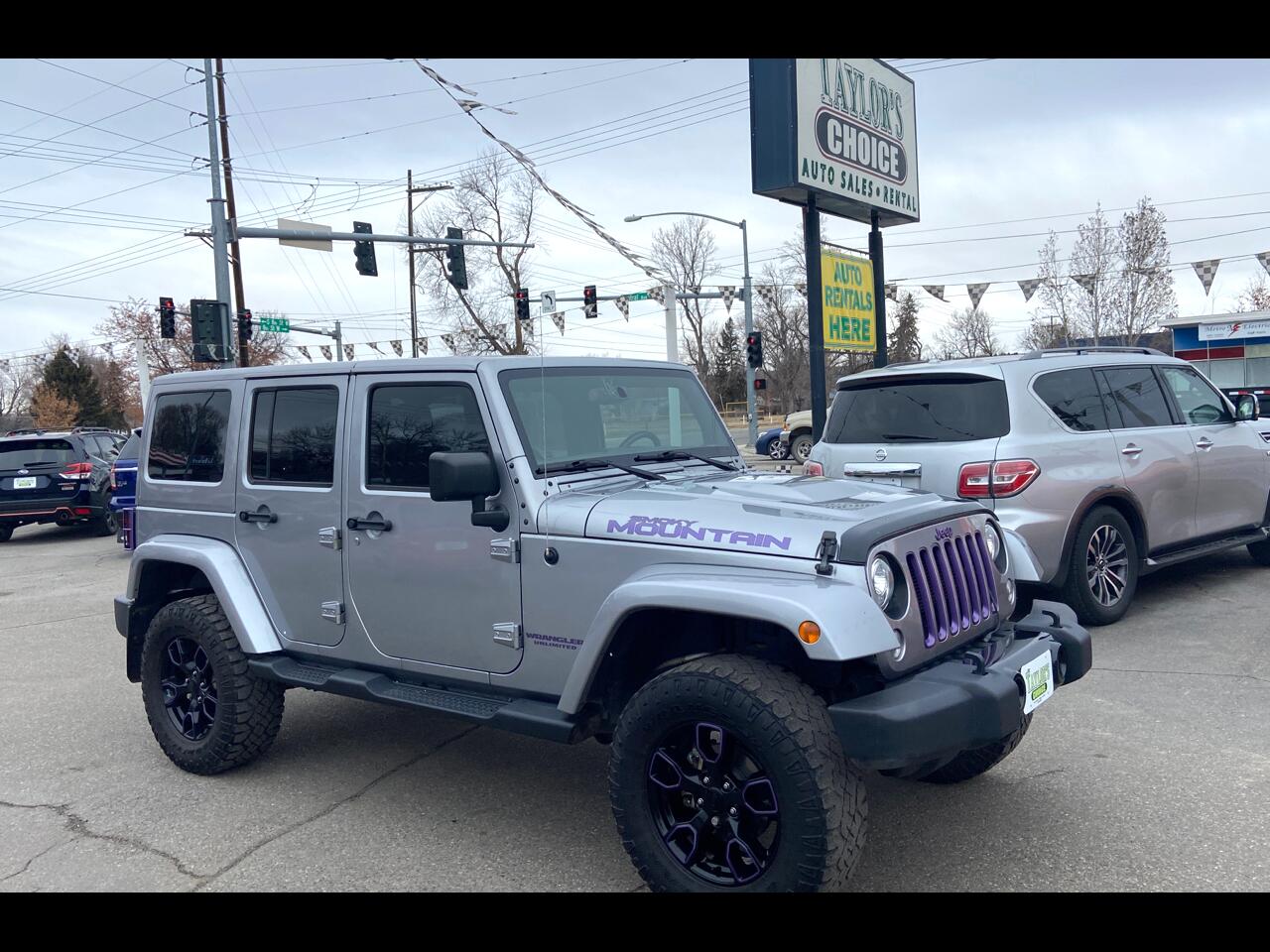 Jeep Wrangler Unlimited 4WD 4dr Smoky Mountain *Ltd Avail* 2017