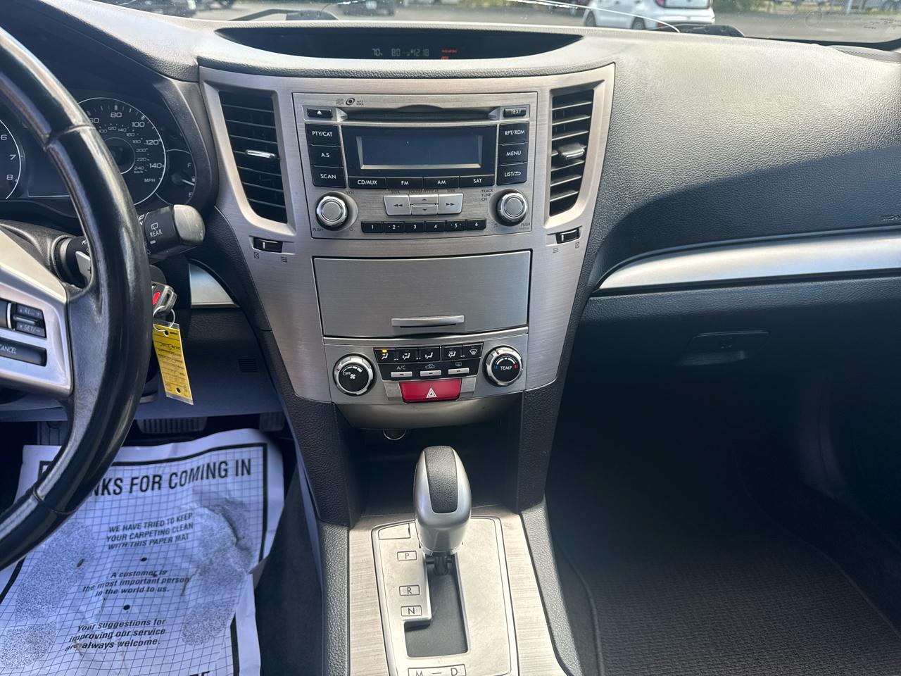 Subaru Outback 4dr Wgn H4 Auto 2.5i Premium 2012