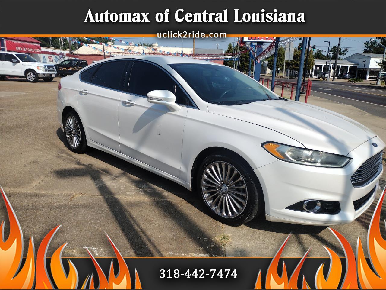 Used 2013 Ford Fusion Titanium for Sale in Alexandria LA 71301 Automax