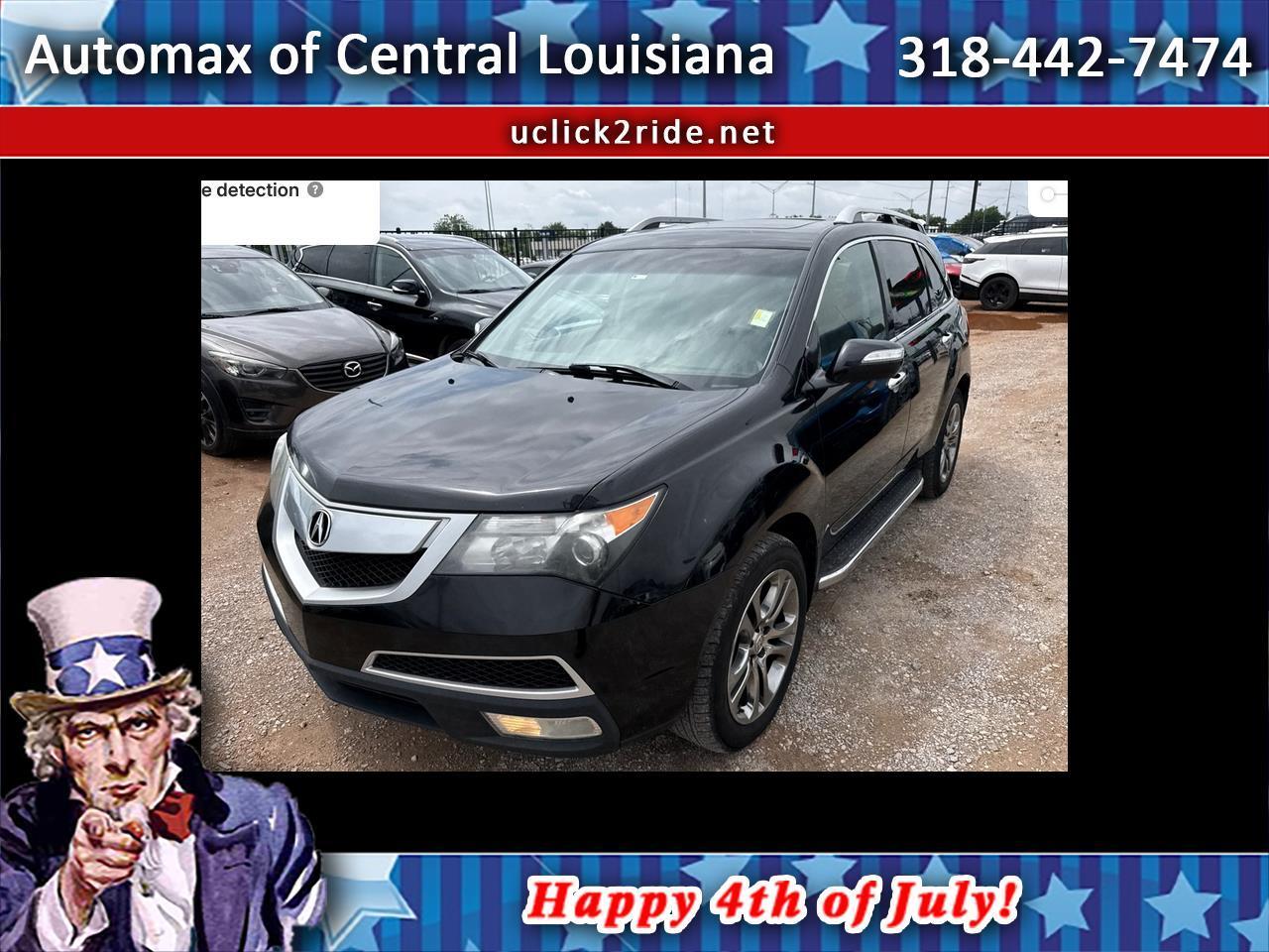 2013 Acura MDX 6-Spd AT w/Tech Package