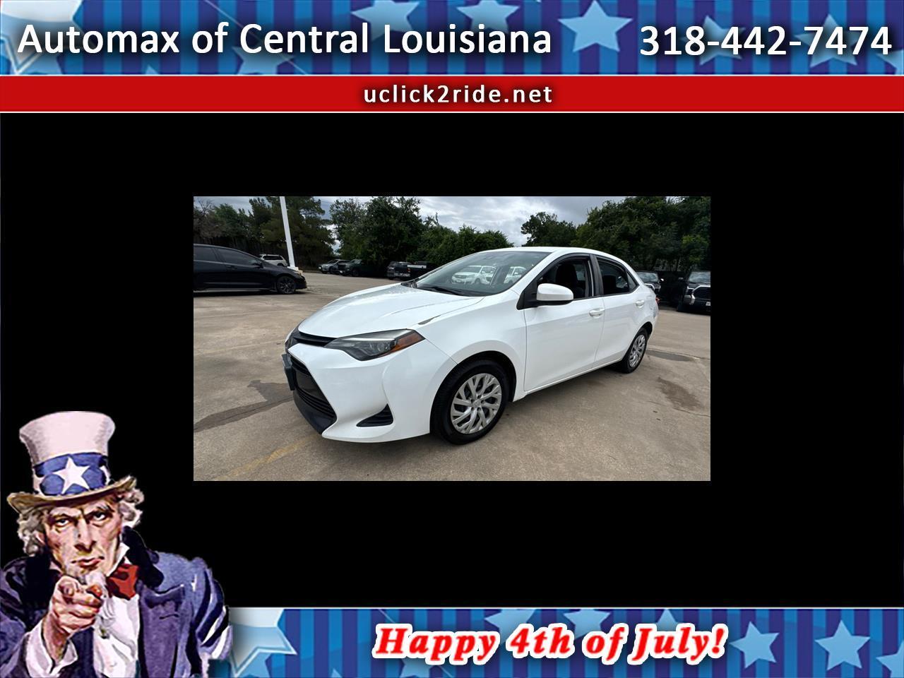 2019 Toyota Corolla XLE CVT