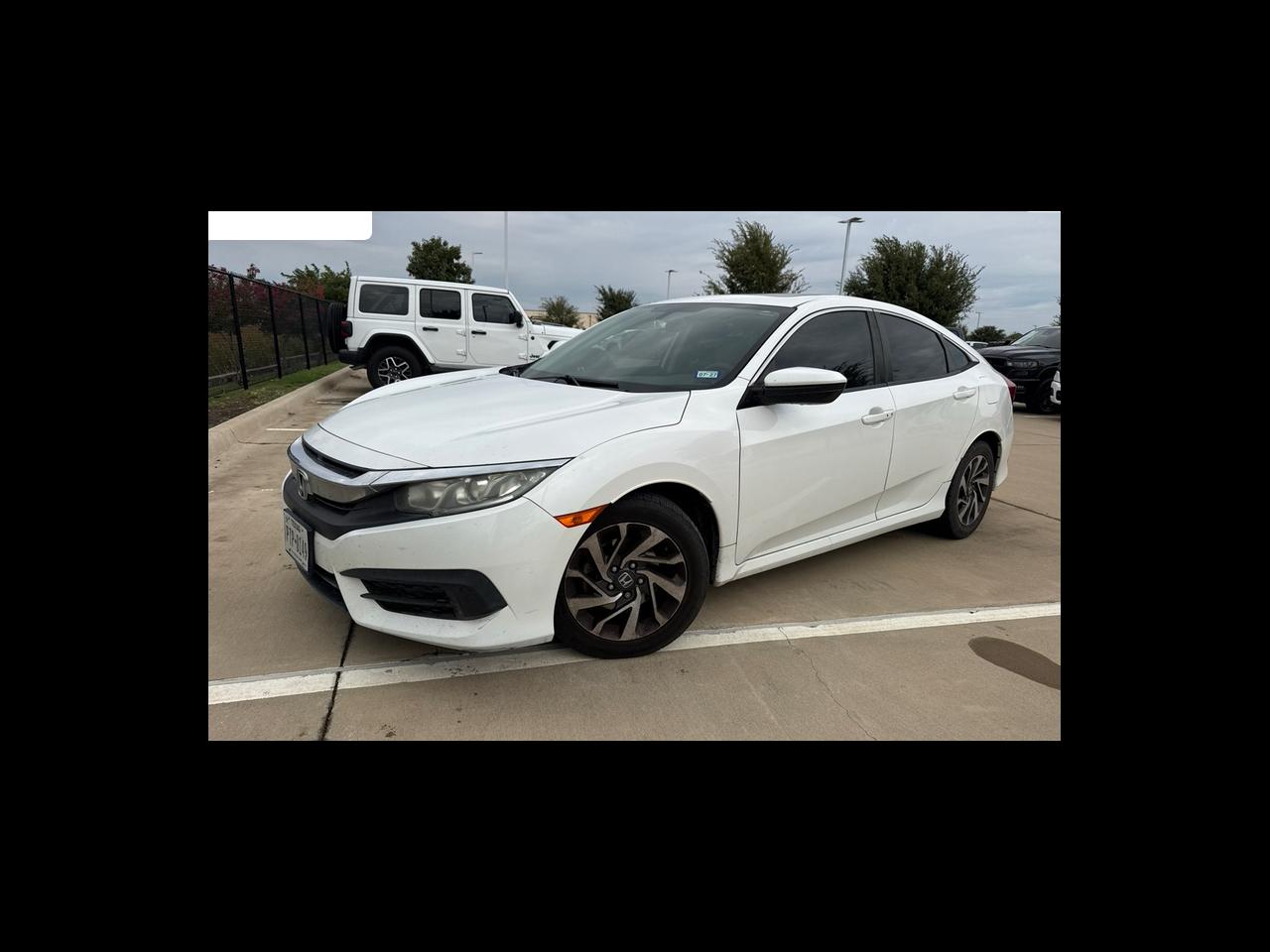 2016 Honda Civic EX Sedan CVT