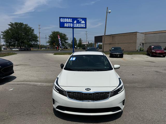 White 2018 Kia Forte Sedan Front-Wheel Drive Automatic