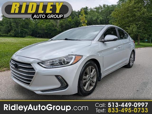 Silver 2018 Hyundai Elantra Limited FWD Sedan Front-Wheel Drive 6-Speed Automatic