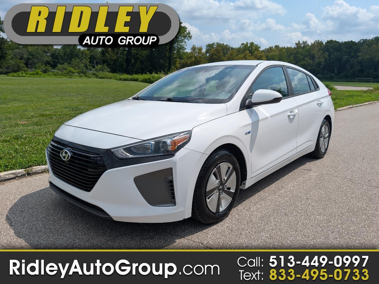 Hyundai Ioniq Hybrid Blue 2017