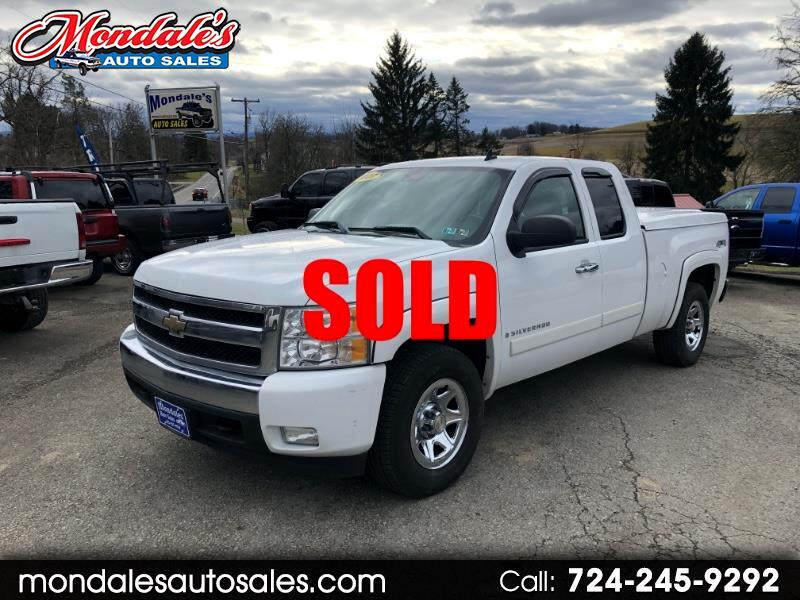 Used 2007 Chevrolet Silverado 1500 Lt1 Ext Cab 4wd For Sale